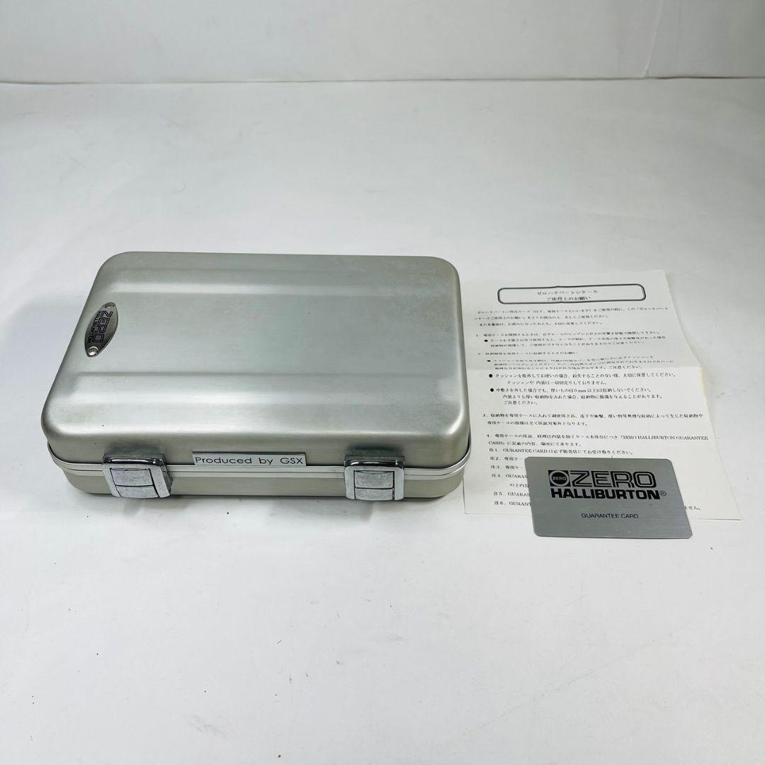 限定 GSXコラボ ゼロハリバートン ケース ZERO HALLIBURTON