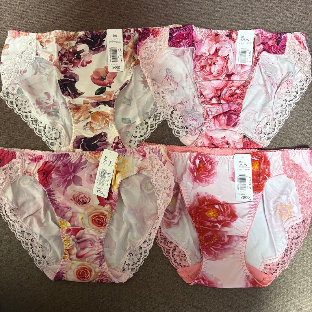 aimerfeelショーツ4枚セット aimerfeel（エメフィール） ブラジャー ショーツセット 「ブラショーツ