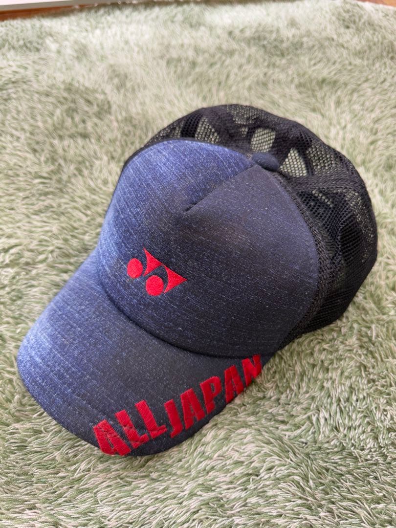 ヨネックス　ソフトテニス　インターハイ限定　デニムキャップ