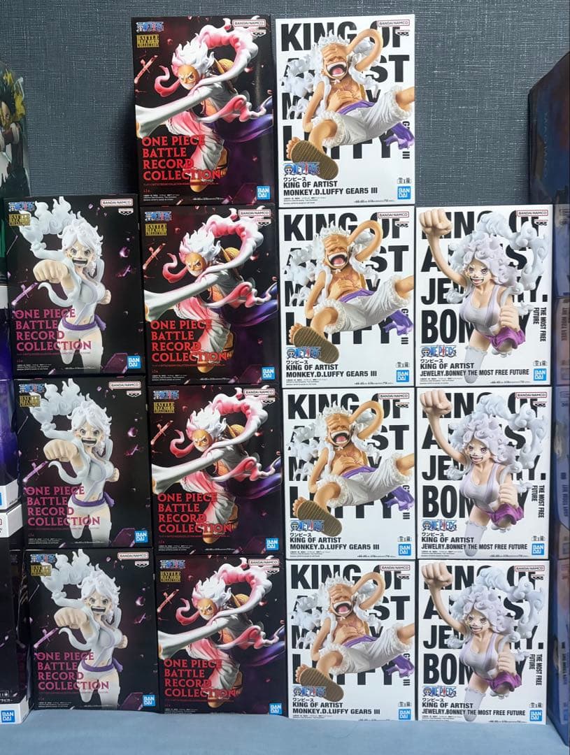 ワンピース　新作　フィギュア　まとめ売り　ルフィ　ニカ　ボニー　新品未開封 ワンピース 新作 フィギュア まとめ売り ルフィ ニカ ボニー 新品未