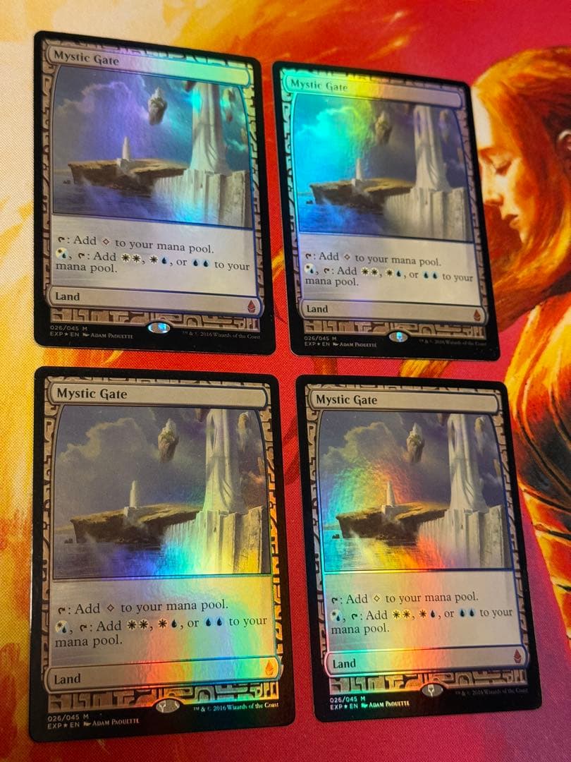 MTG 秘教の門　英語　EXP foil 4枚