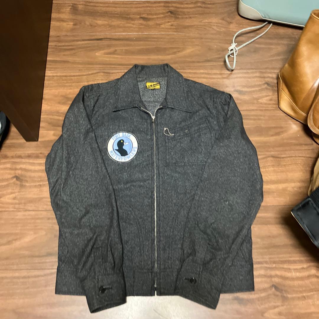 リアルマッコイズ　マッコイスポーツウエア　ワッペンジャケット　ブラック　38 TYPE MA-1 REAL McCOY MFG. CO. / BLACK