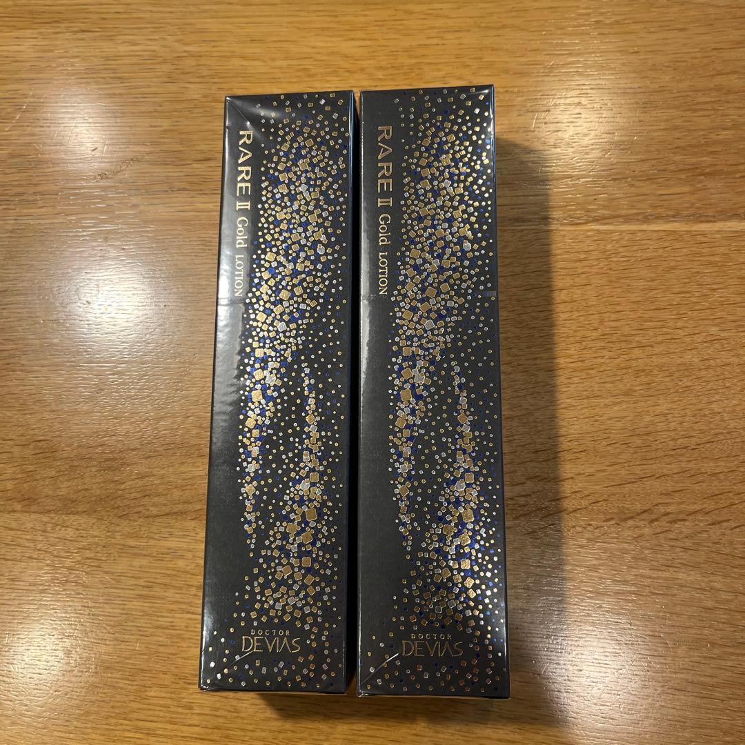 DR DEVAS RARE II Gold Lotion 2本セット+サンプル