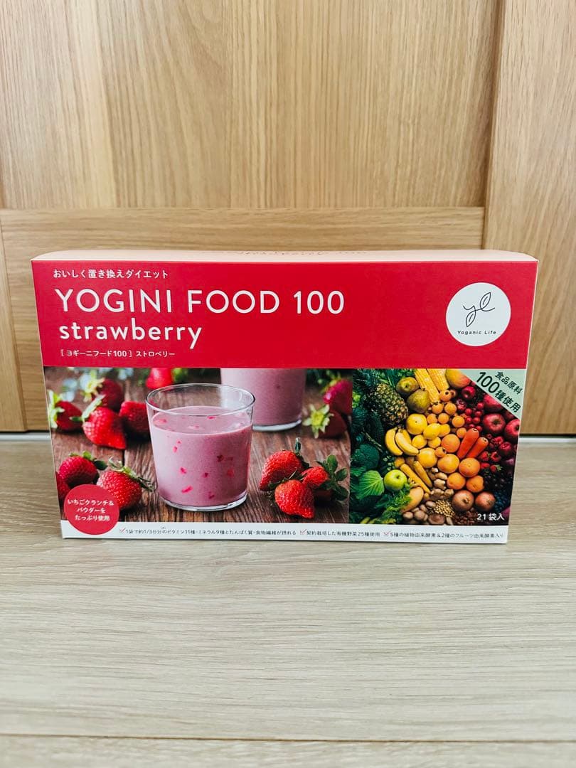 YOGINI FOOD 100 ストロベリー 21袋入り