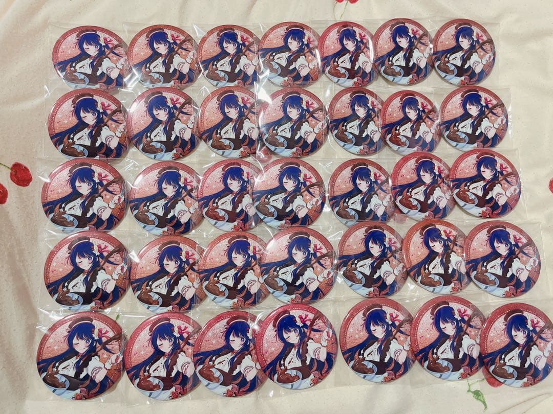 推しの子　ジャンプフェスタ2023 星野アイ缶バッジ35個 推しの子】ジャンプフェスタ2023グッズが可愛すぎるから見てほしい