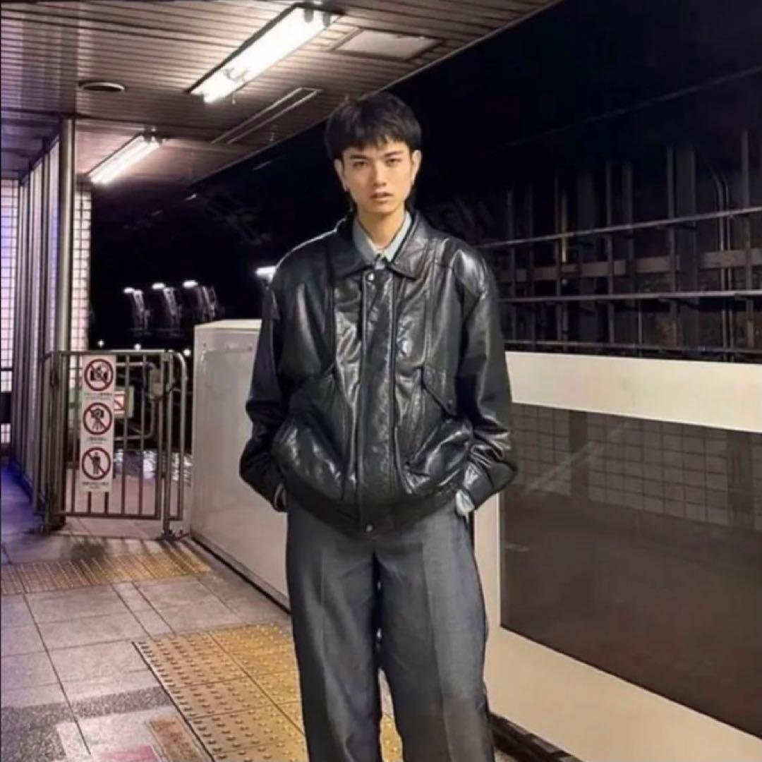 TYPE A-2 vintage レザージャケット 革ジャン XL 深水光太 - メルカリ