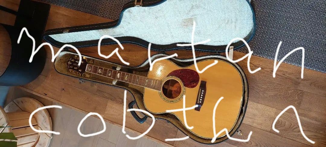 クラフターアコースティックギター 　ケース付き