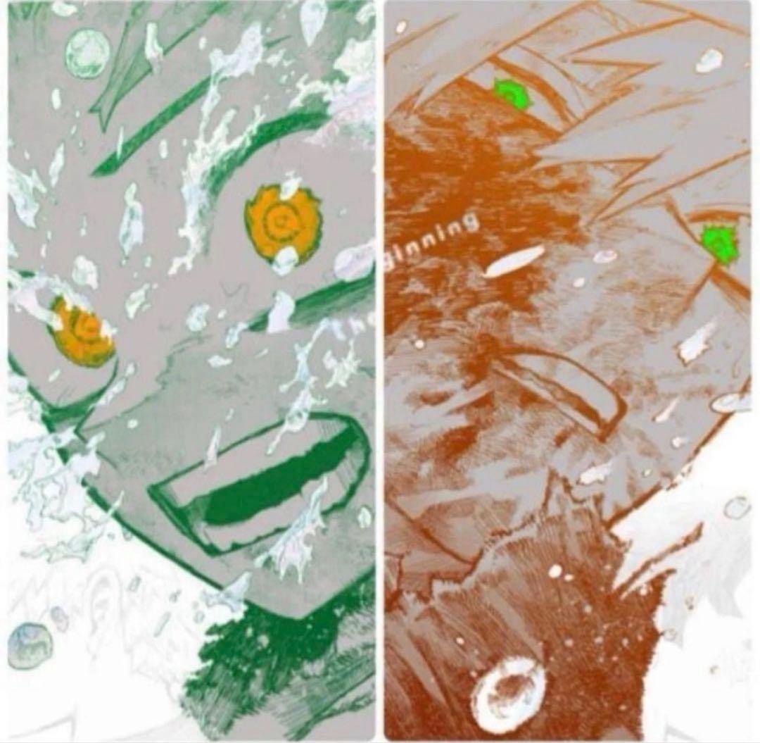 ヒロアカ原画展 A2アートポスター2枚セット　【The Beginning】