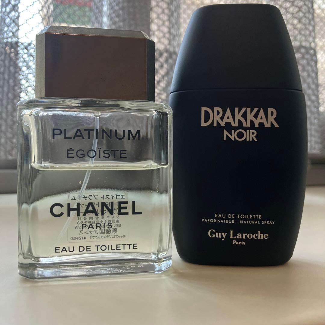CHANEL PLATINUM ÉGOÏSTE DRAKKAR NOIR セット