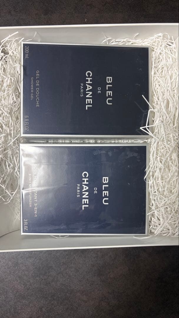 BLEU DE CHANEL ボディウォッシュ＋モイスチャライザー2本セット