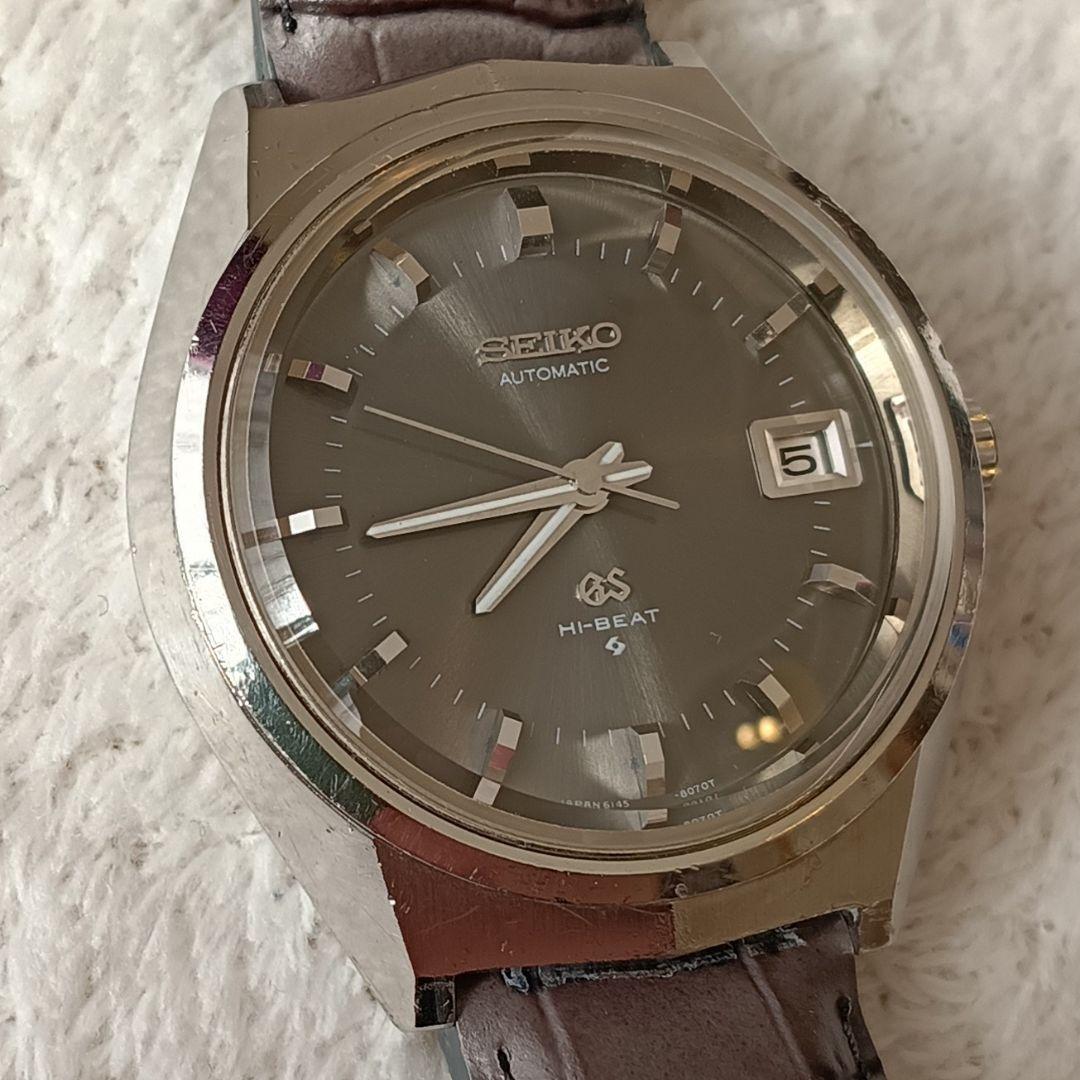 グランドセイコー 61GS 6145-8050 スケルトン&メダリオン　OH済