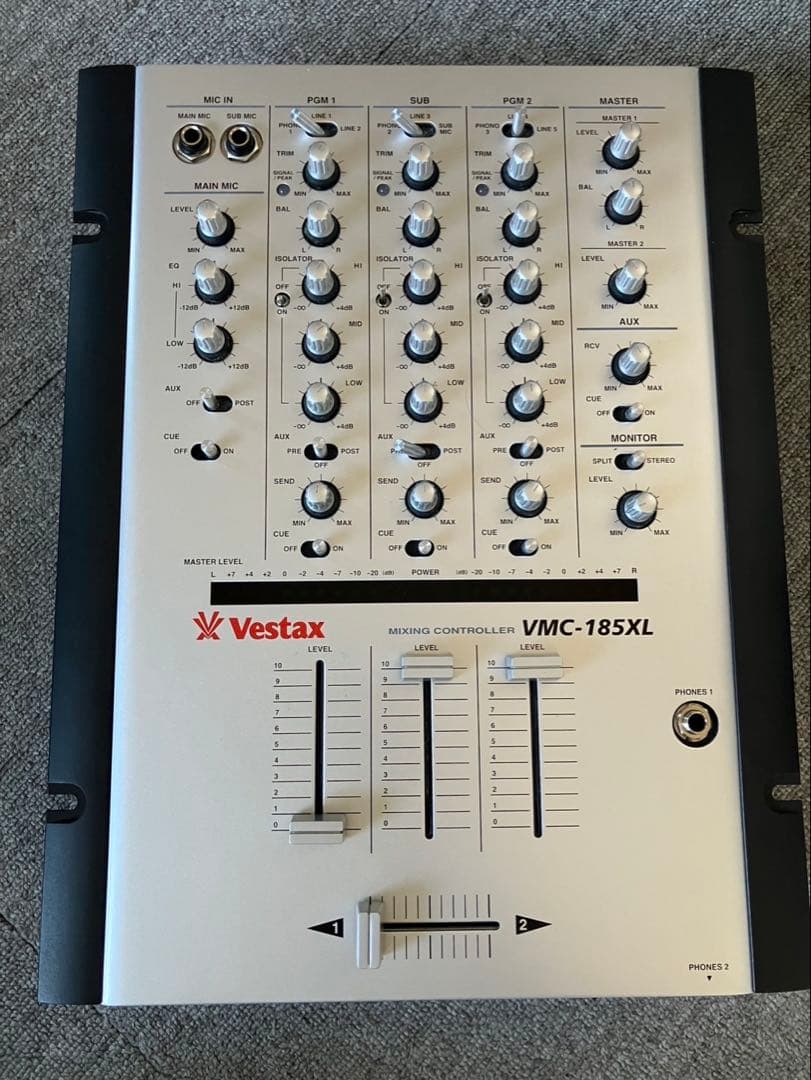 【音出確認済/純正AC付】Vestax VMC-185XL DJ ミキサー
