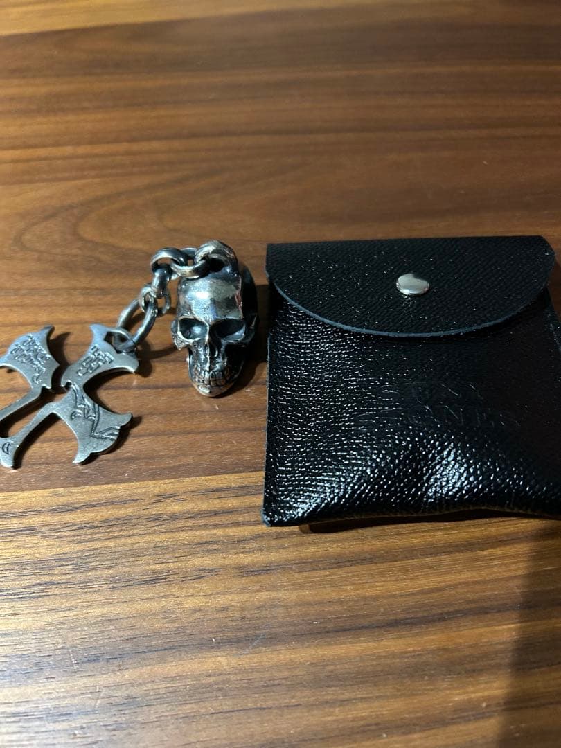 スカルキーホルダー