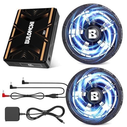 A2025最強爆風 体感-18℃ 30000mAh 36V超高出力 空調作業服