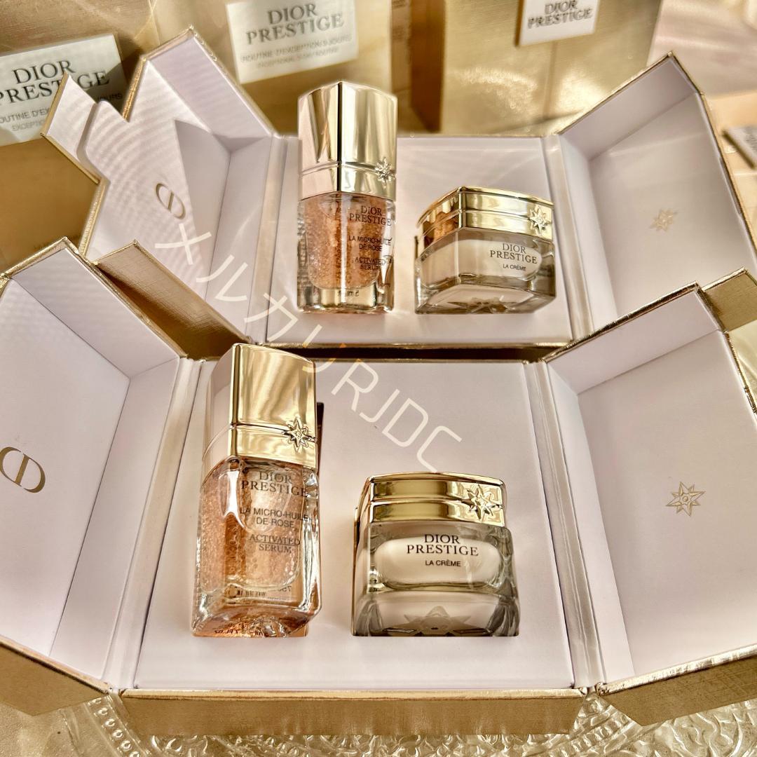 ラグジュアリーギフト 2箱セット ディオールプレステージ 美容液 クリーム