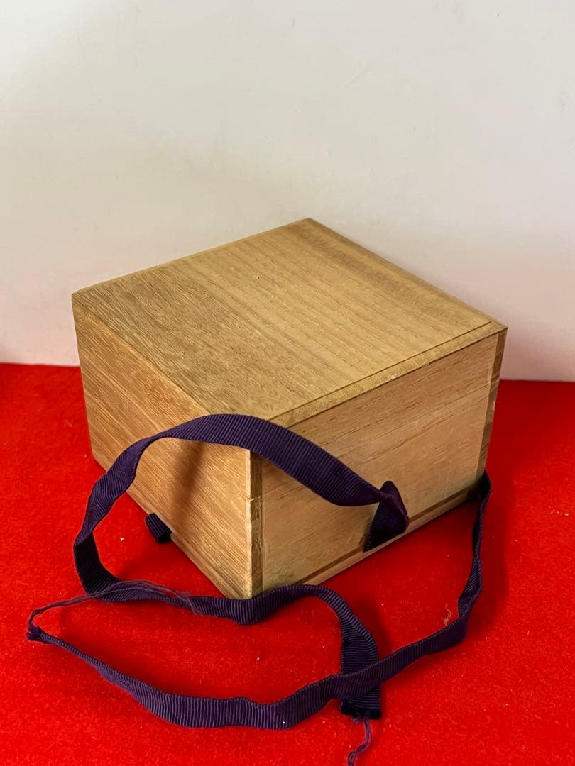 古美術• 手描粉彩山水人物水盂•【大清道光年製】在銘 • 時代物 XG55