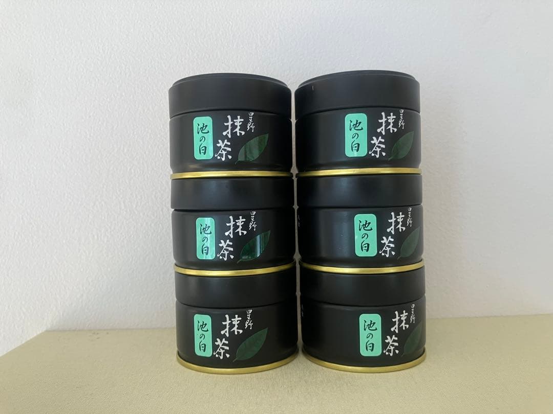 池の白 抹茶 20g缶 6個セット 星野抹茶「池の白」20g缶入 - お茶の星野園 オンラインショップ