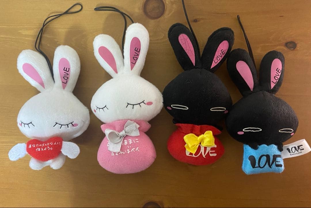 LOVE うさぎちゃん ストラップ 大塚愛 まとめ売り - メルカリ