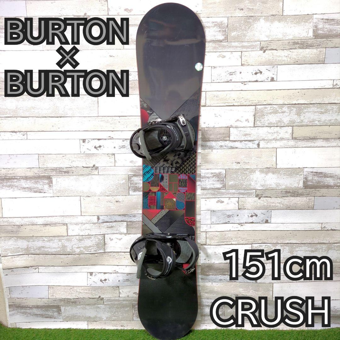 バートン メンズ スノーボード クラッシュ 151cm