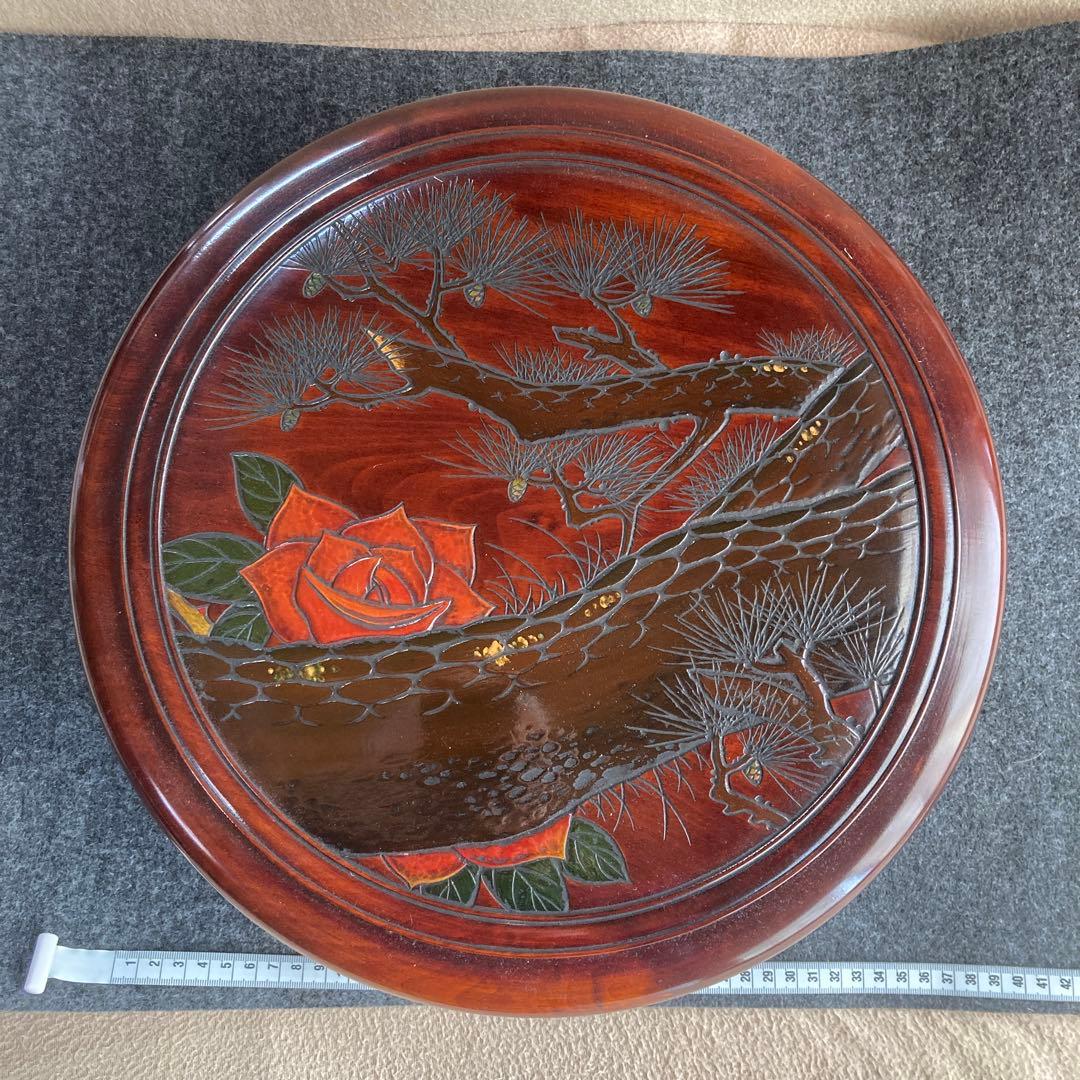 茶びつ　木彫り 価格変更 楽天市場】【総高36cm】〜木彫り 仏像 千手観音〜仕様：無垢 / 素材