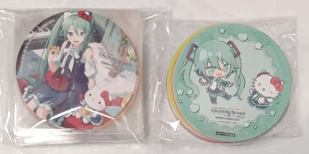 プロセカ　アニカフェ　コースター　アニメイト　カフェ　特典　コンプリート　セット