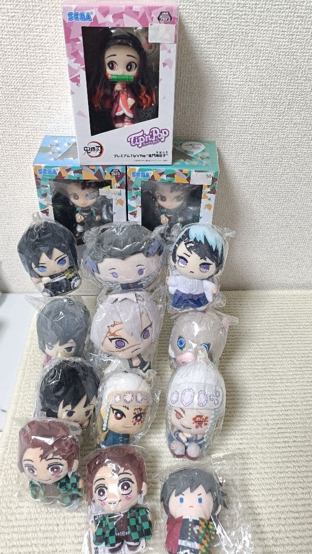 鬼滅の刃フィギュアぬいぐるみセット