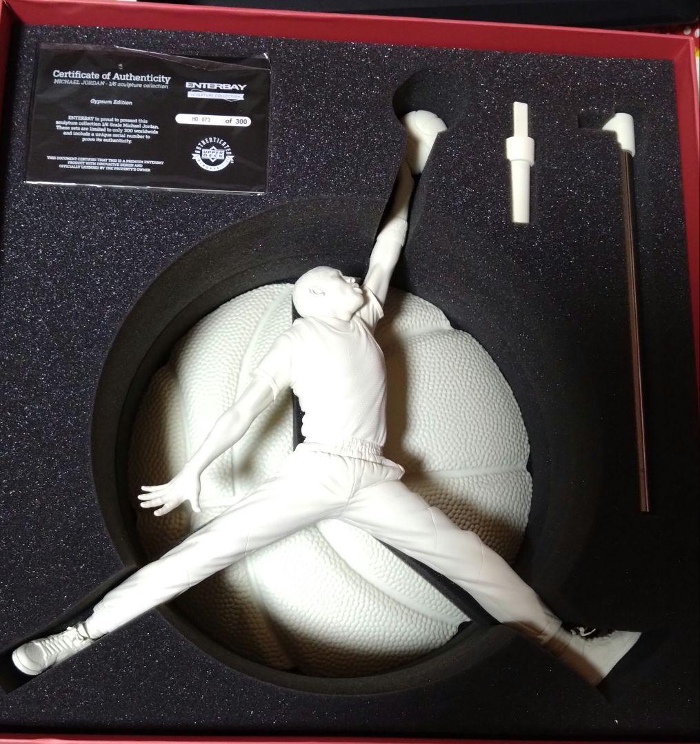 白*ダ様 マイケル・ジョーダン　スカルプチャーコレクション　1/6 エンターベイ ファン必携の逸品。エンターベイ新シリーズ『スカルプチャー