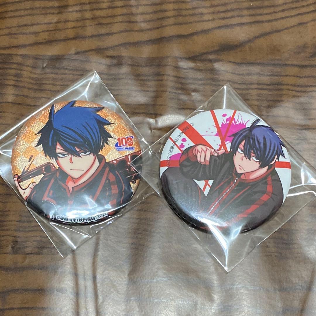 桃源暗鬼 c100 コミケ 缶バッジ 一ノ瀬四季 プレミアムショップ 入場特典 1box 桃源暗鬼 一ノ瀬 四季 いちのせ しき ホログラム缶バッジ 未開封