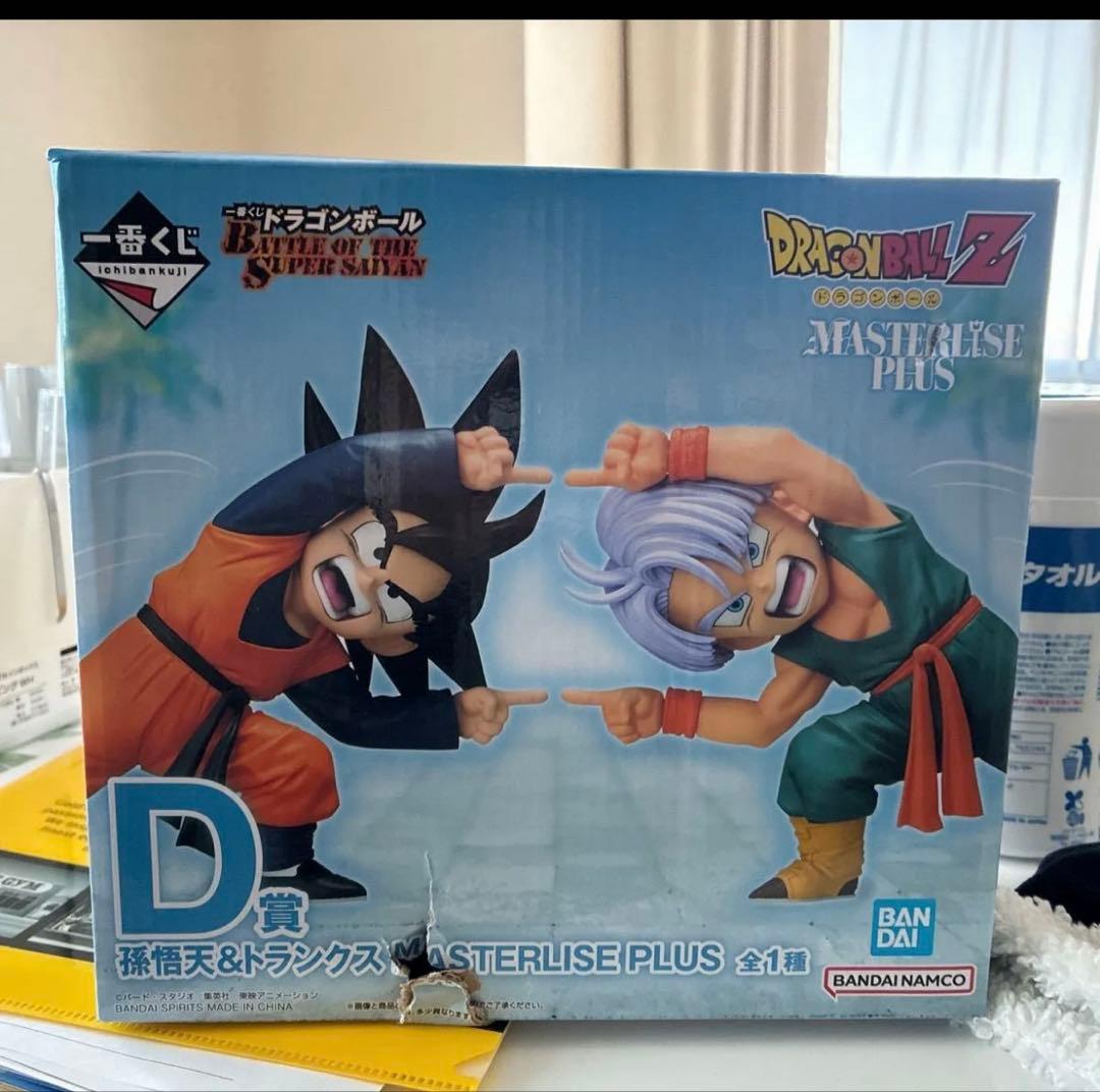 一番くじ ドラゴンボールD賞 孫悟天＆トランクス MASTERLISE PLUS 一番くじ ドラゴンボール BATTLE OF THE SUPER SAIYAN D賞 孫悟天