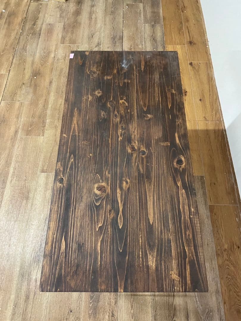 yoshithwin358　ウォールナット色　パソコンデスク　幅90cm