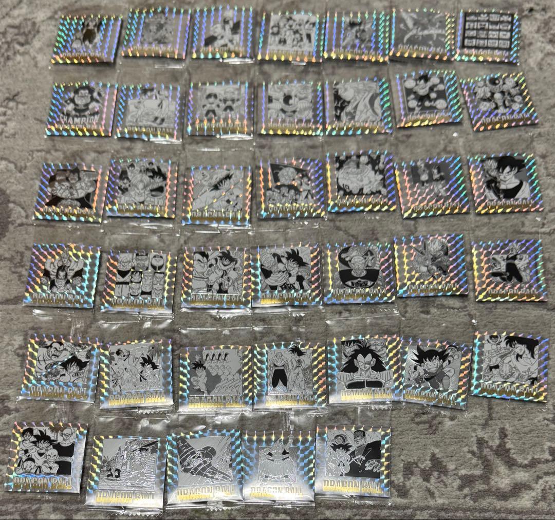 ドラゴンボール 40周年　オリジナルイラストレーション シール ウエハース ドラゴンボール40周年記念 オリジナルイラストレーション シール
