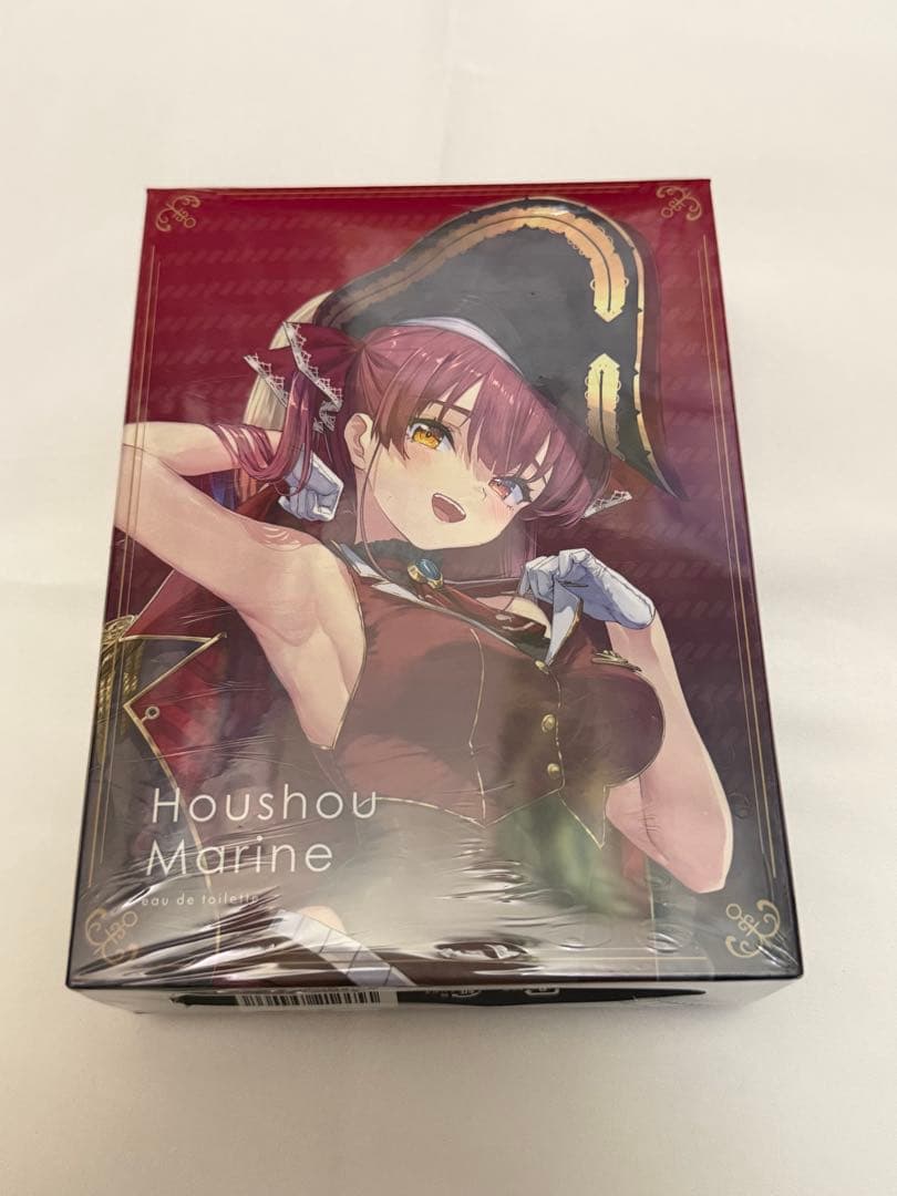 【未開封】宝鐘マリン 香水 オードトワレ 100ml書き下ろしポストカード付き