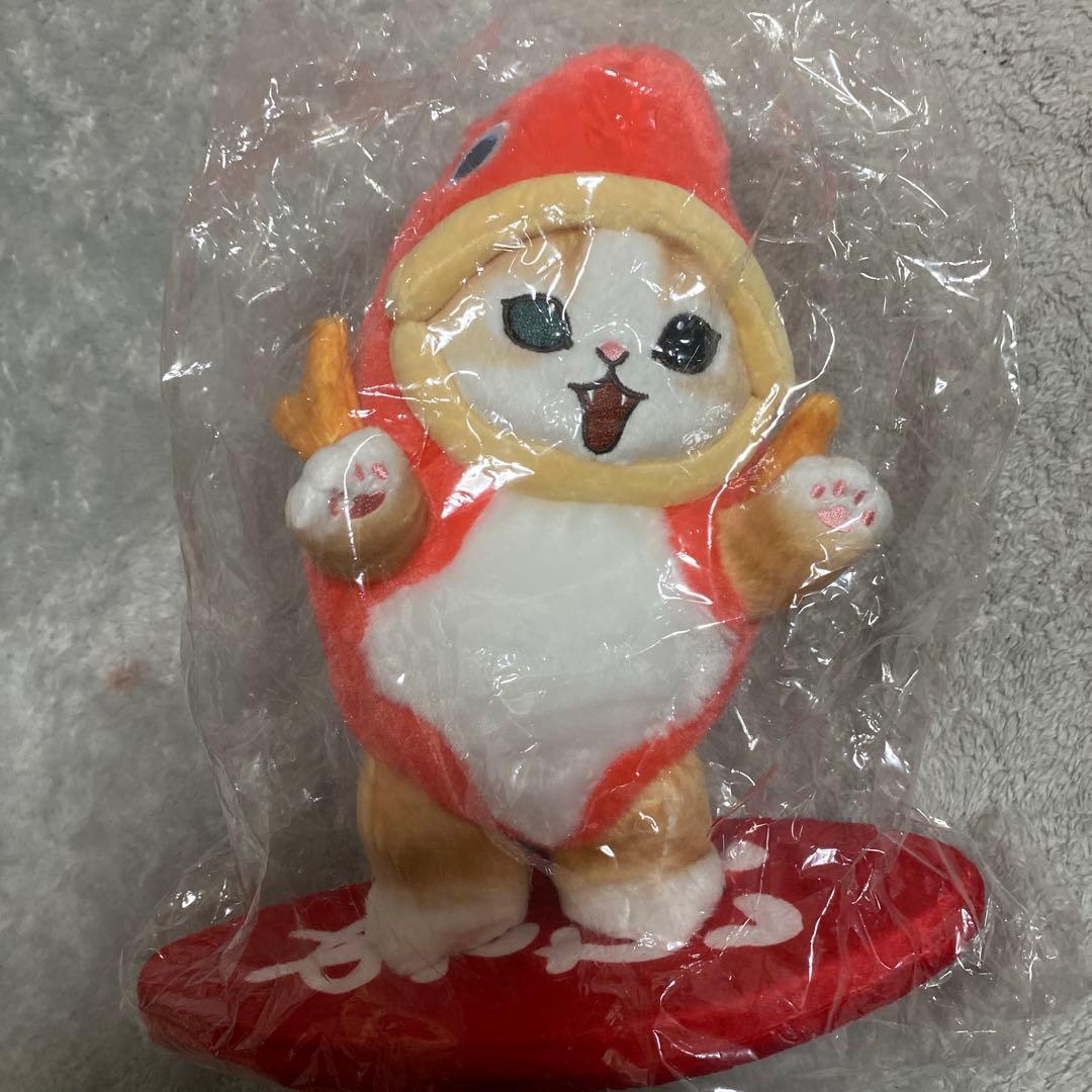 美品タグ付き　mofusand モフサンド　めで鯛にゃん　ぬいぐるみ