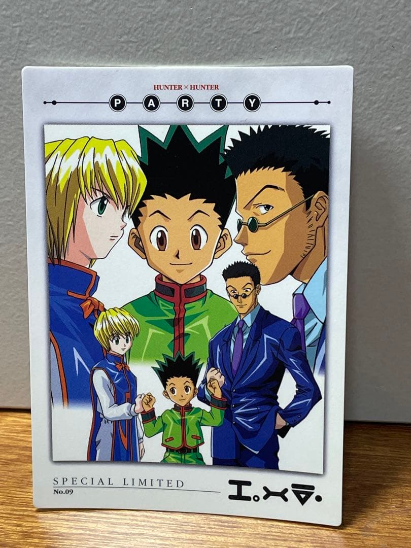 ハンターハンター カード クラピカ、ゴン、レオリオ① - メルカリ