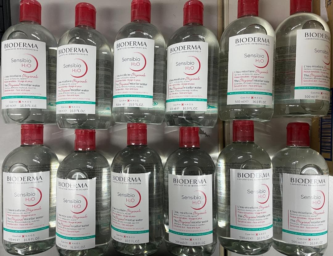 ビオデルマ H2O 500ml 12本セット BIODERMA（ビオデルマ） サンシビオ H2O D （エイチツーオーD） 500ml