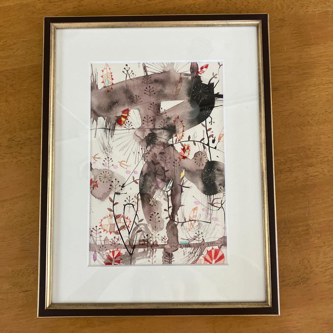 ウエダキヨアキ水彩画 原画　自然と抽象 ウエダキヨアキ水彩画 原画 自然と抽象 db26d34839a1838bd589e8a559c2b4