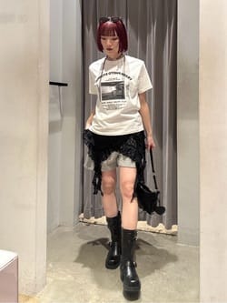 SLY | TUCKED LACE RUFFLE キャミソール (キャミソール ) |SHEL'TTER